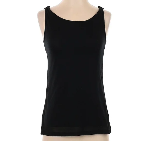 Athleta Athletic Tank, Solid Black Print, Keyhole Twist Back, Size XS - Picture 12 of 14